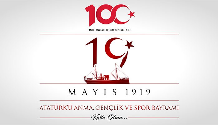 Gazi Mustafa Kemal Atatürk’ün İstanbul’dan hareket eden “Bandırma” vapuruyla 19 Mayıs 1919’da Samsun’a ulaştığı günden bu güne tam 100 yıl geçti. Milletimizin istiklal mücadelesinin ilk kıvılcımının atıldığı 19 Mayıs 1919 günü, geleceğimize yön vererek tarihimize altın harflerle yazıldı.  Bu ilk kıvılcımla yanan bağımsızlık ateşi, Devlet-i Ebed müddet ülküsü doğrultusunda Türk milletinin bütün unsurlarıyla tek yürek […]